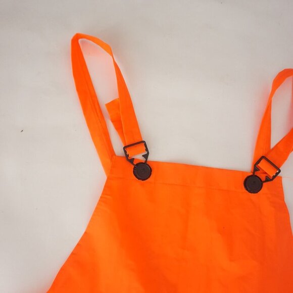 Safeway Orange Waterproof Reflective Rubber Overalls Size XL - Picture 10 of 11